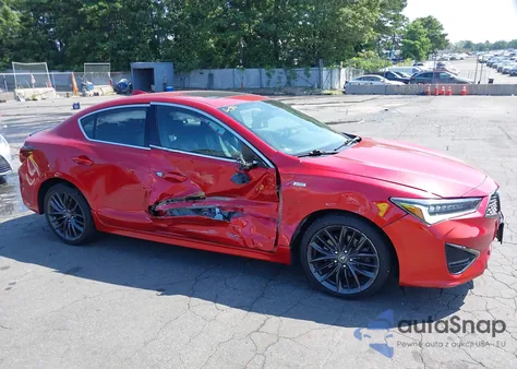 2020 Acura Ilx Premium A-Spec Packages/Technology A-Spec Packages from USA, damaged, VIN 19UDE2F85LA010924